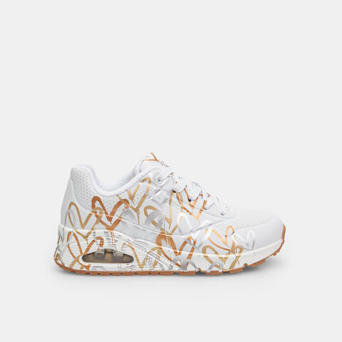 Sneakers de mujer Skechers x JGoldcrown: Uno - Metallic Love, Multicolor Sneakers de mujer Skechers x JGoldcrown: Uno - Metallic Love, Multicolor